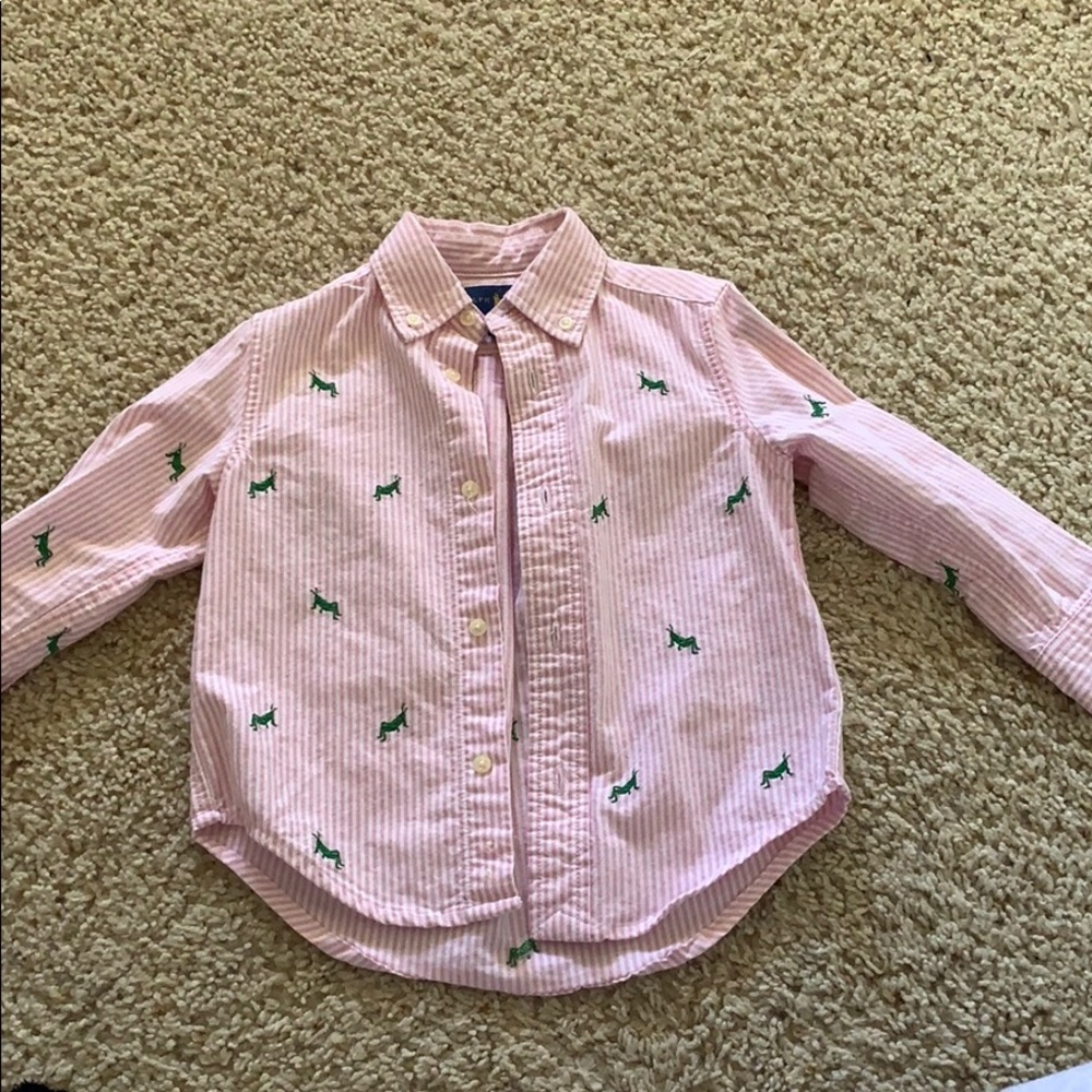 Ralph lauren size 2t shirt
